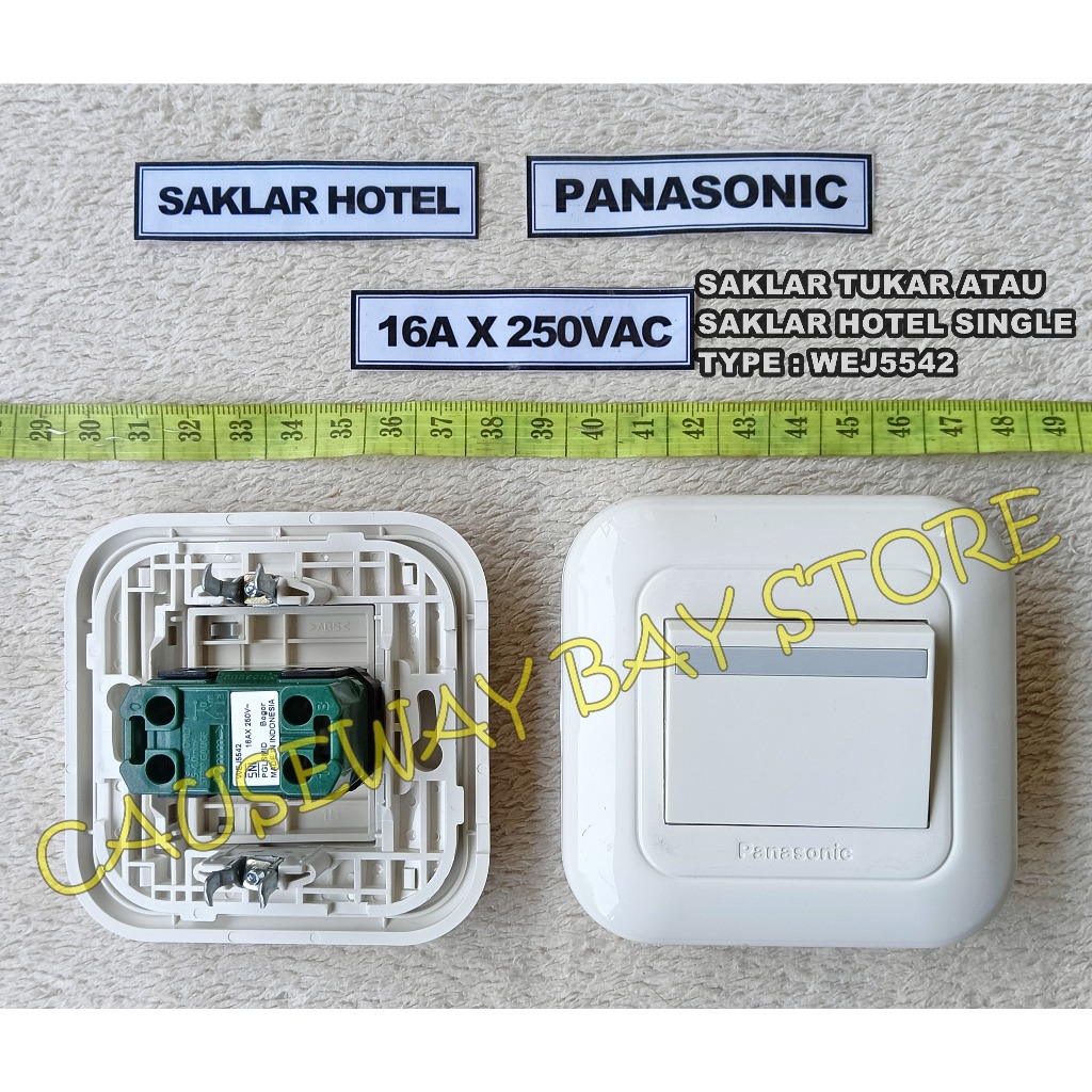 SAKLAR TUKAR/SAKLAR HOTEL ENGKLE IB PANASONIC