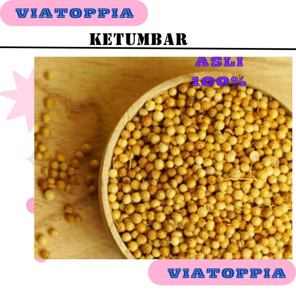 

KETUMBAR 1000 GRAM DAN 500 GRAM