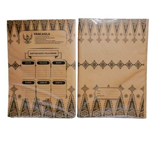 

SAMPUL BUKU COKELAT KWARTO ISI 20 LEMBAR