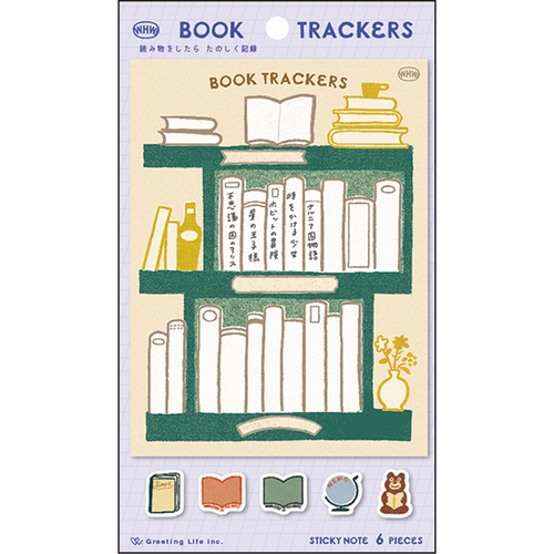 

Greeting Life Book Sticky Notes WHW - Book Trackers