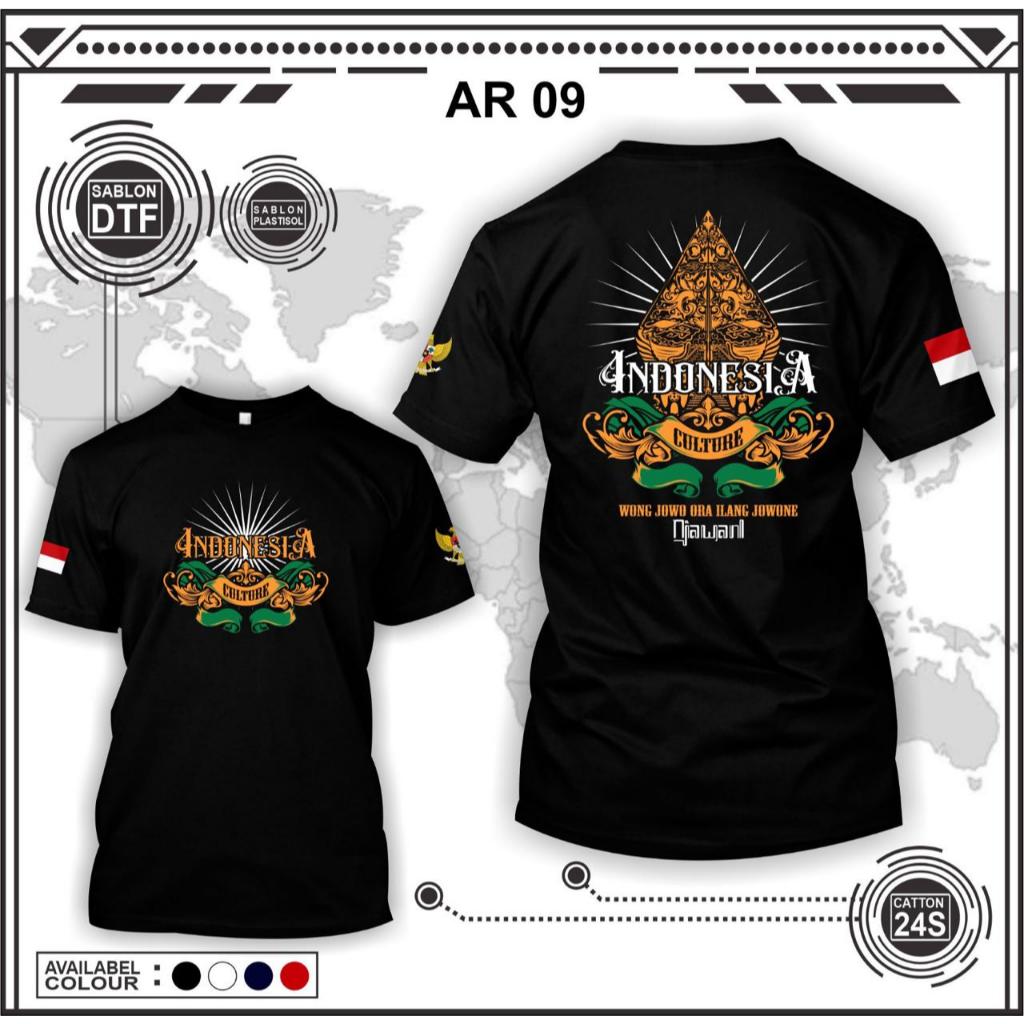 Bossablon - Kaos Indonesia Culture Vol 1 Kaos Anak Rantau Indonesia Kaos Rantau Katun 24s Kaos Ranta