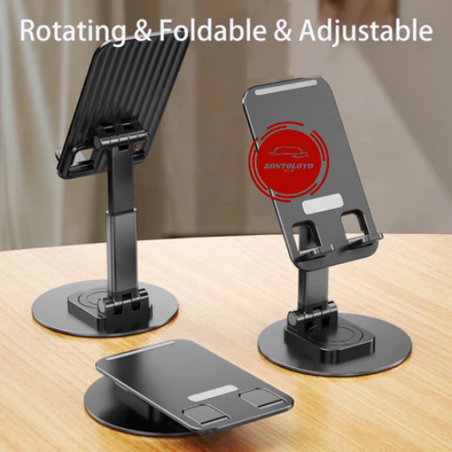 Phone Holder Dudukan Tatakan Penyangga Handphone Stand Robusto Lipat Kokoh Mudah Dibawa Portable