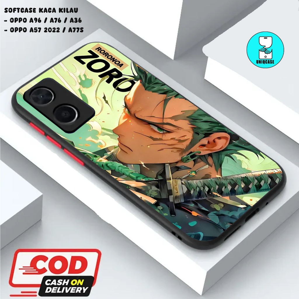 UNIQ  CASE SOFTCASE GLOSSY (KACA KILAU) OPPO A96 / A76 / A36 || OPPO A57 2022 / A77S dan ALL TYPE SM