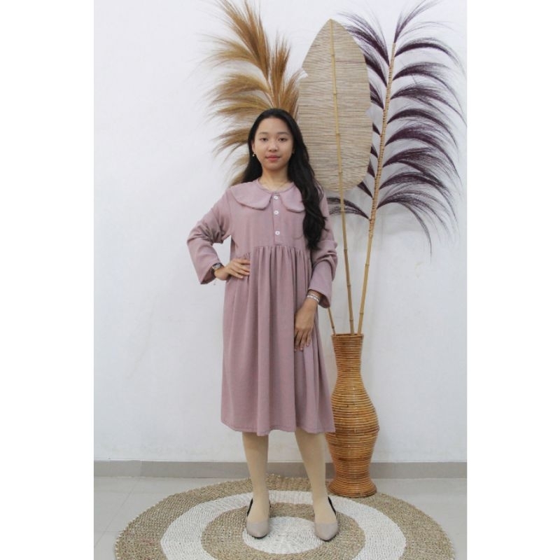 TUNIK WARNA UNGU MUDA
