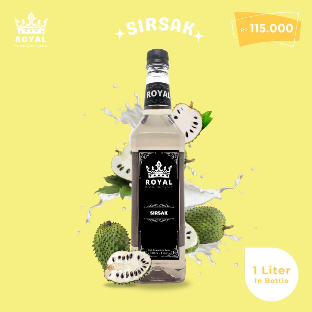 

Royal Sirsak Syrup - Sirup Sirsak (Premium Quality)