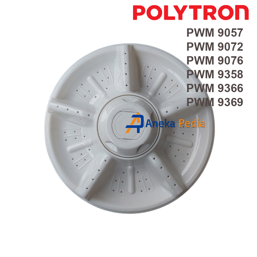 Pulsator POLYTRON 9 Kg PWM 9057 9072 9076 9358 9366 9369 Pulisator Mesin Cuci 2 Tabung PWM9057 PWM90