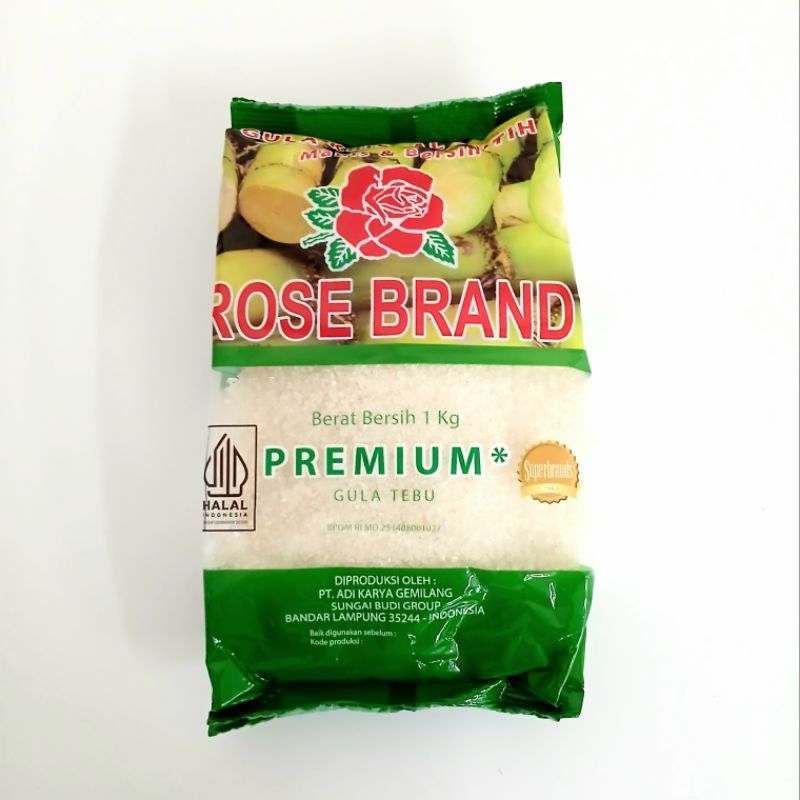 

Rose Brand Gula Pasir putih 1kg