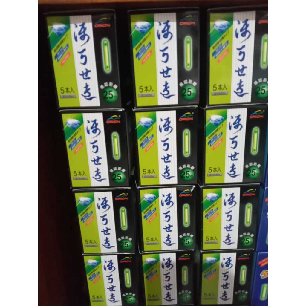 ORION Glow Satuan Pelampung nyala RCTI Kumbul pancing glow stick