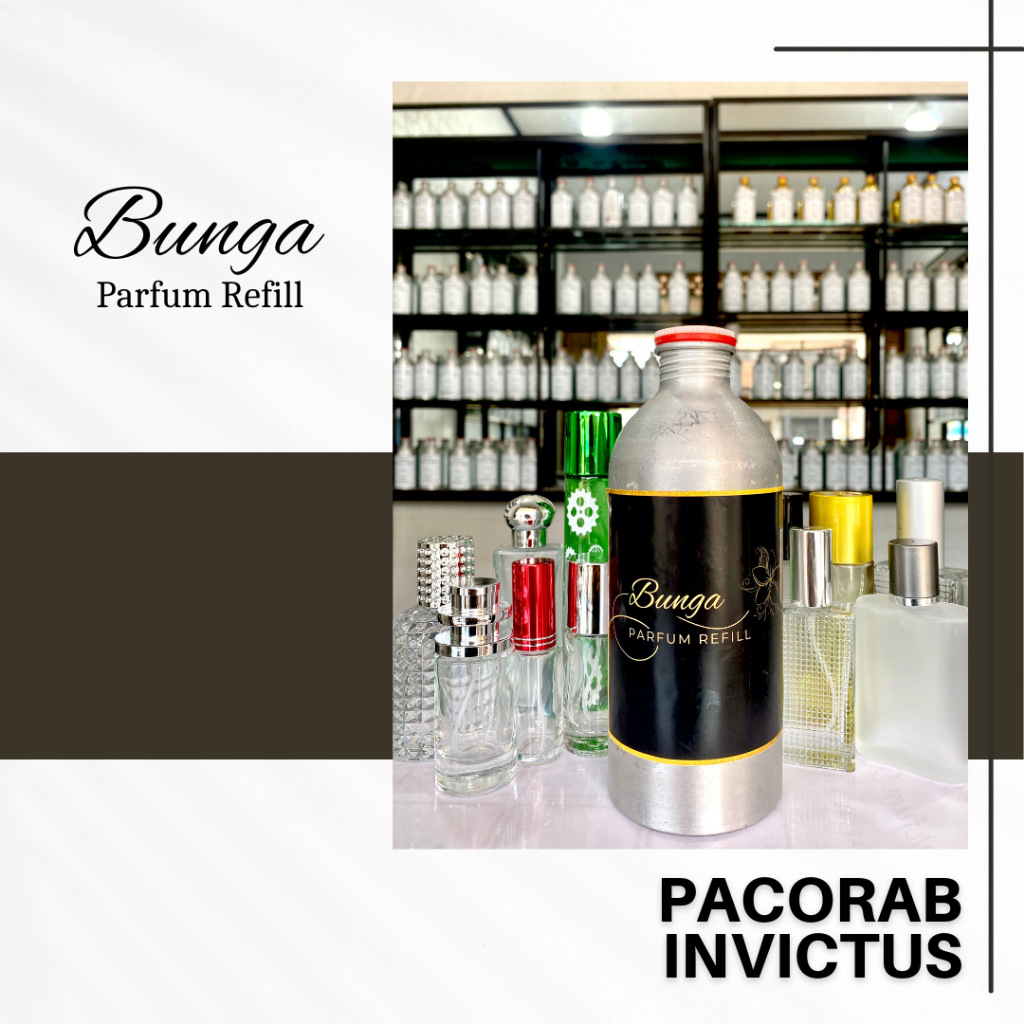 Pacorab Invictus  - Inspired Parfum Refill BIbit Non Alkohol