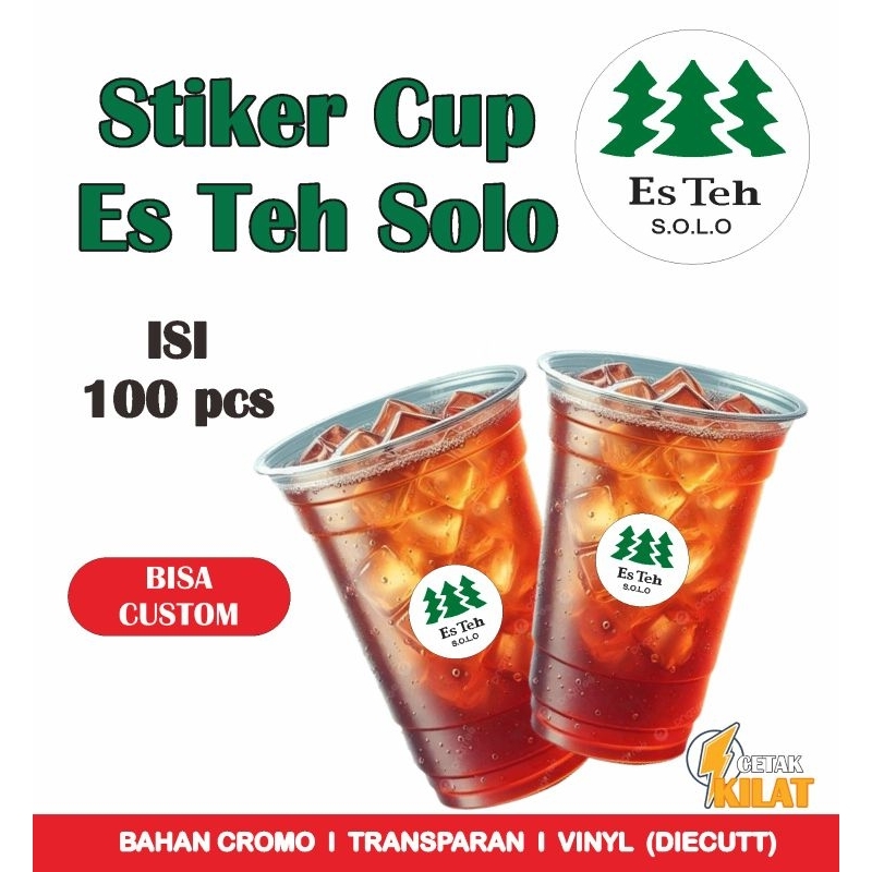

Stiker Es Teh Solo | Stiker Kemasan | Stiker Cup | Stiker Kemasan
