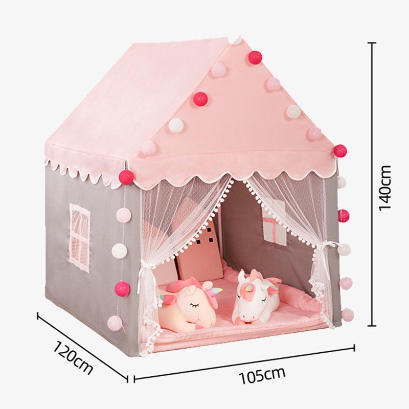 NEW Tenda Anak-anak Tenda Ulang Tahun Rumah Kecil Kastil Putri Tenda Lukis anak dalam ruangan