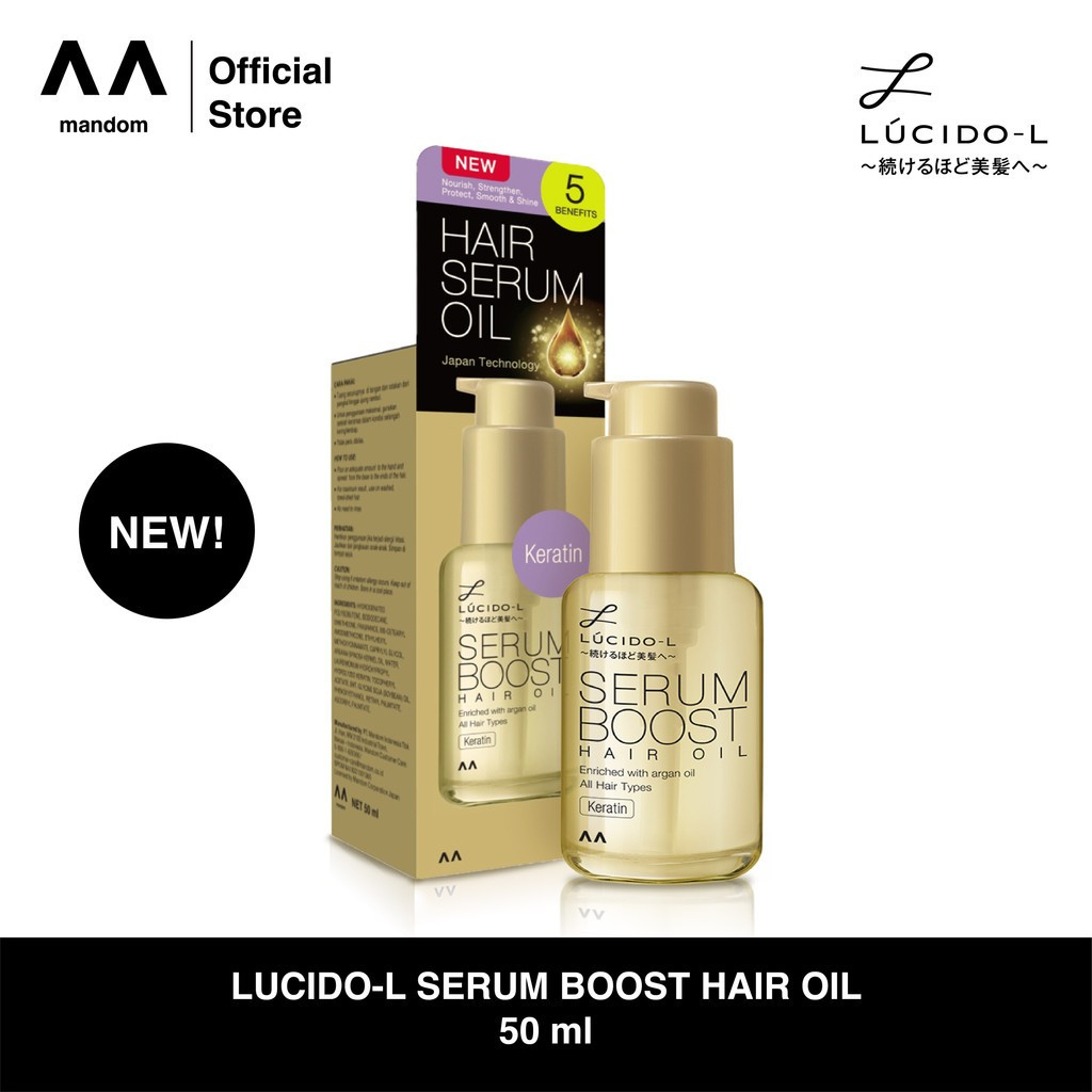 lucidol hair serum oil keratin 50ml