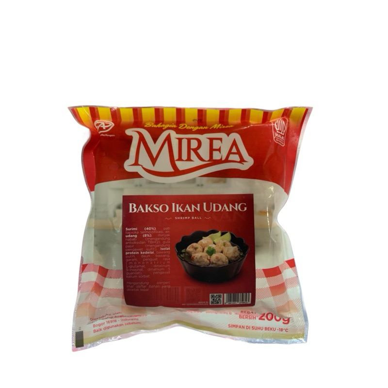 

MIREA BAKSO IKAN UDANG 200 GR