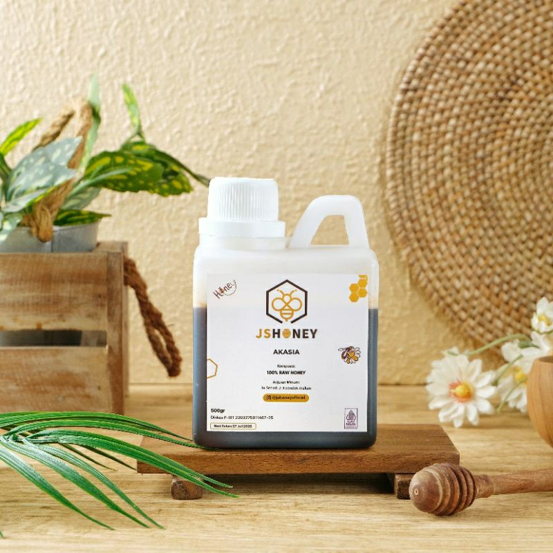 

Madu Asli JS Honey Akasia 100% Madu Murni Alami Raw Honey Madu Hutan 500 gram