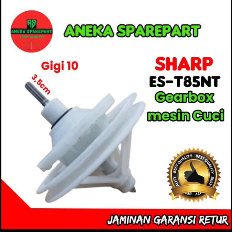 girbox mesin cuci ,gear box sharp ES-T85NT