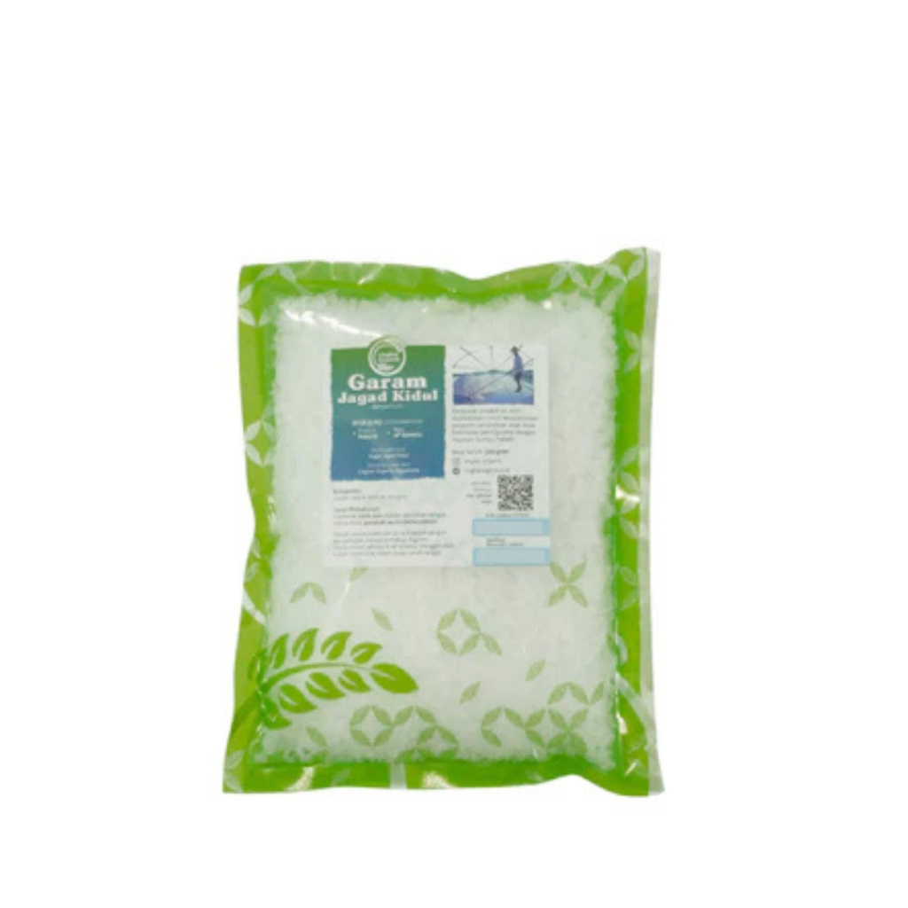

Garam Laut Murni kasar / Coarse Sea Salt / Natural Sea Salt - 500gr & 200gr - Lingkar organik