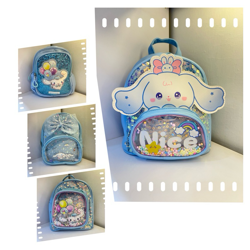 Cinnamoroll Tas Fashion Tas Ransel Anak Tas Anak Paud Cinnamoroll