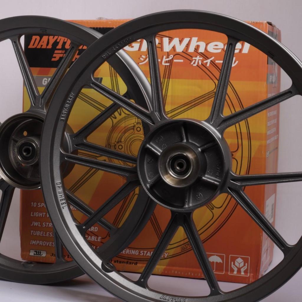 DAYTONA GPW VELG DAYTONA GP WHEEL SD SINGLE DISC YAMAHA 160 185 17 GRAY ORIGINAL