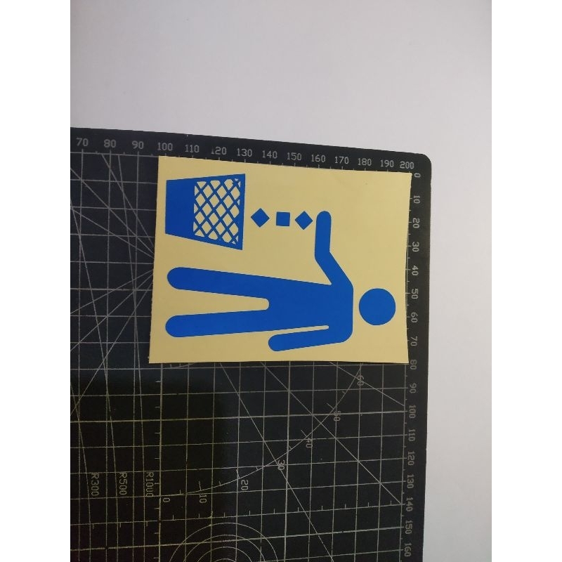 

stiker cutting buang sampah