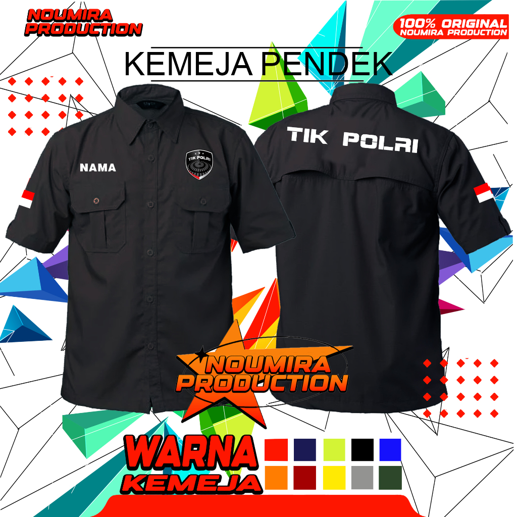 KEMEJA TIK POLRI - KEMEJA PDL PDL TIK POLRI - KEMEJA CUSTOM SUKA SUKA