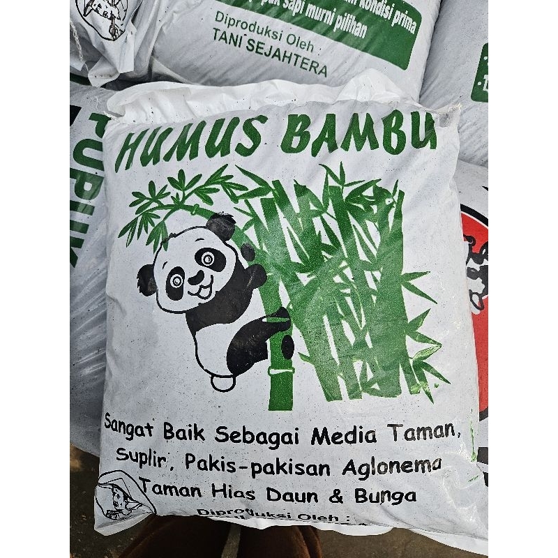 Humus Bambu Pak Tani / Media Tanam Humus Bambu