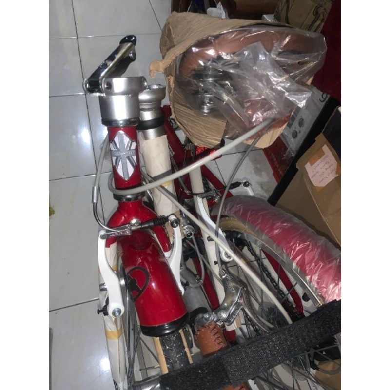 Sepeda Lipat London Taxi Merah - Baru