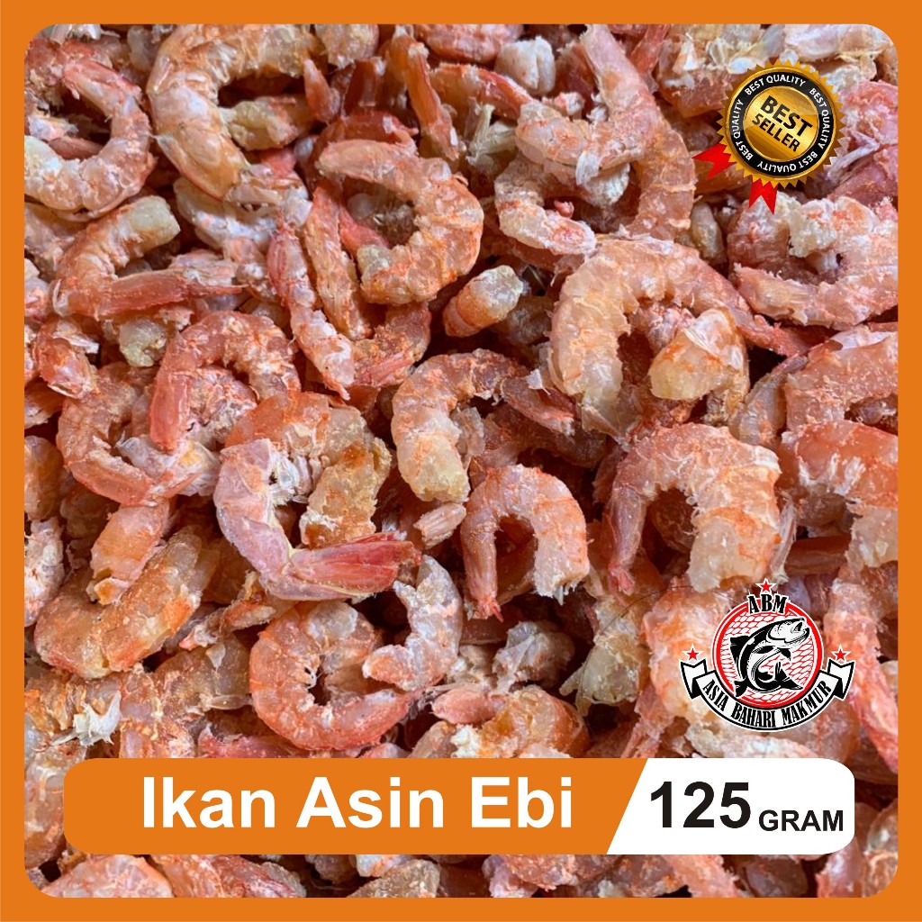 

Ebi Super Ebi Udang Kering Tampa Kulit Ebi Merah 125gr