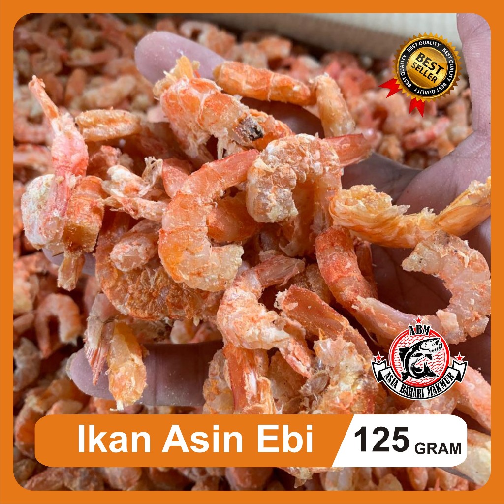 

Ebi Super Ebi Udang Kering Tampa Kulit Ebi Merah 125gr