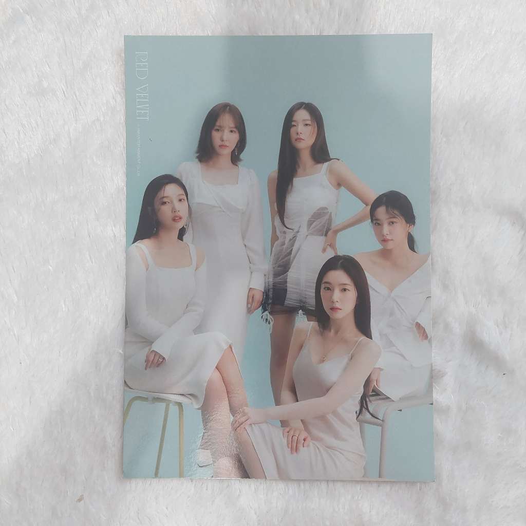 Official Merch MD Poster A4 SG 21 Seasons Greetings 2021 Red Velvet Irene Seulgi Wendy Joy Yeri Orig