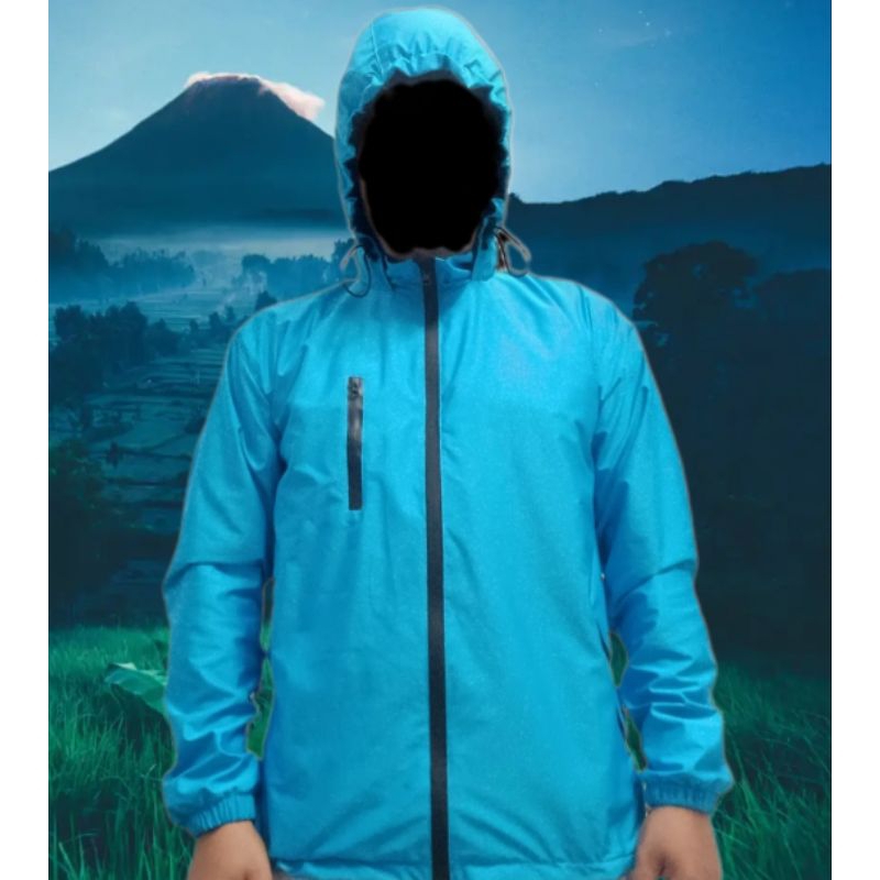 sadoel company jaket outdoor jaket waterproof anti air anti angin bahan taslan balon jaket motor jak