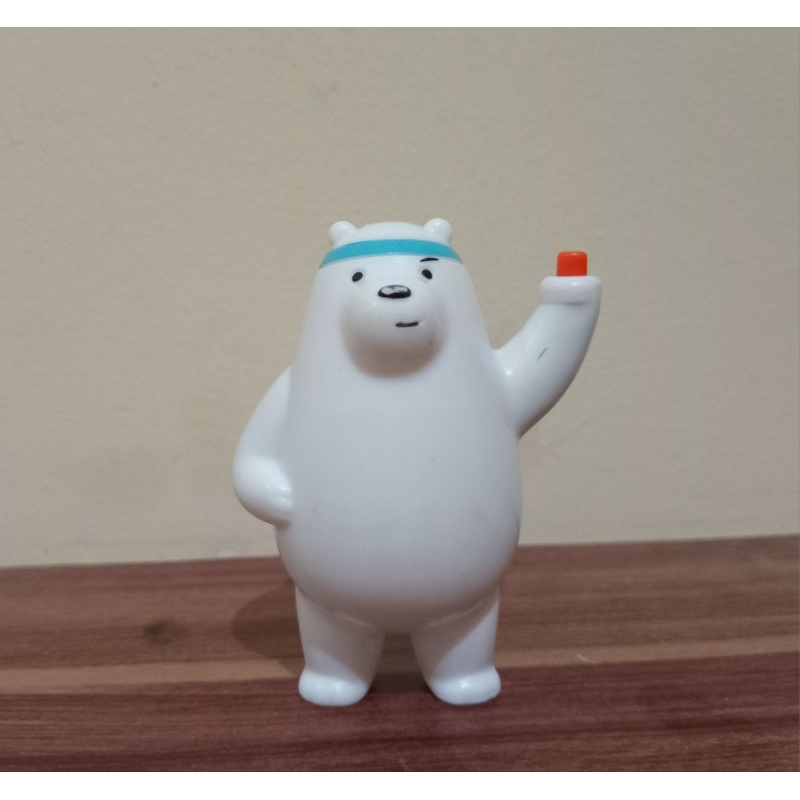 mainan happy meal mcd figure bare bears