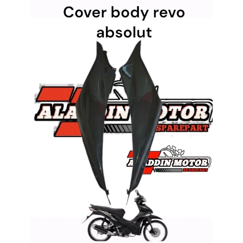 Cover body belakang kanan kiri Revo absolute 110