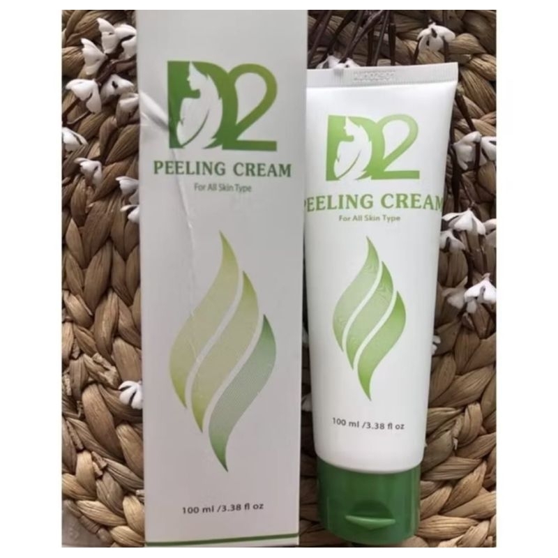D2 Peeling Cream - Wajah & Badan - Korea - BPOM - 100 ml