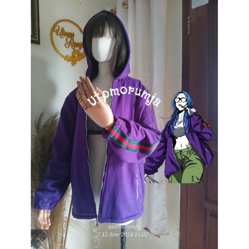 utomorumja kostum cosplay noah windbreaker