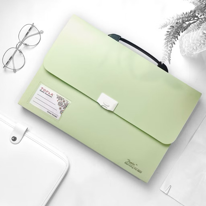 

TOPLA Expanding File Topla 9929 - Wadah Dokumen F4 isi 13 Slot - Efisien & Praktis Murah Aestetik