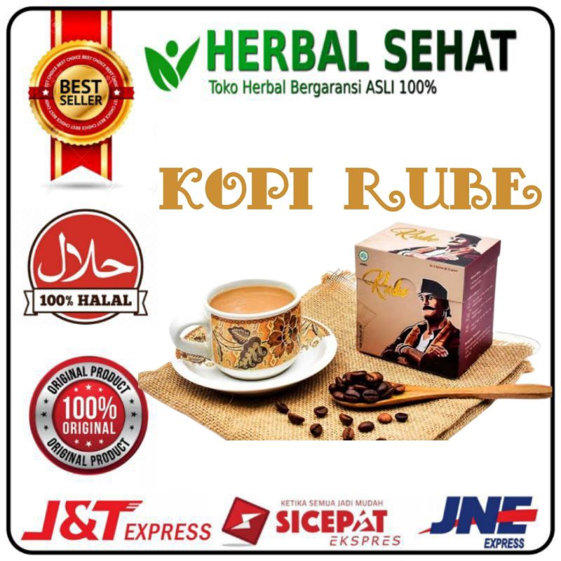 

KOPI RUBE ORIGINAL 100% ASLI 1 BOX ISI 5 SACHET