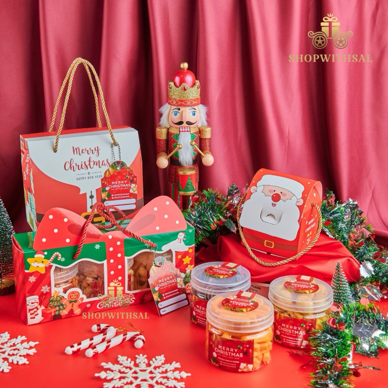 

(READY STOCK) Hampers Natal 2024 / Snack Box / Parcel Natal / Hampers Snack Anak / Hampers Makanan Parcel Makanan Ringan / Christmas Gift Parcel Natal