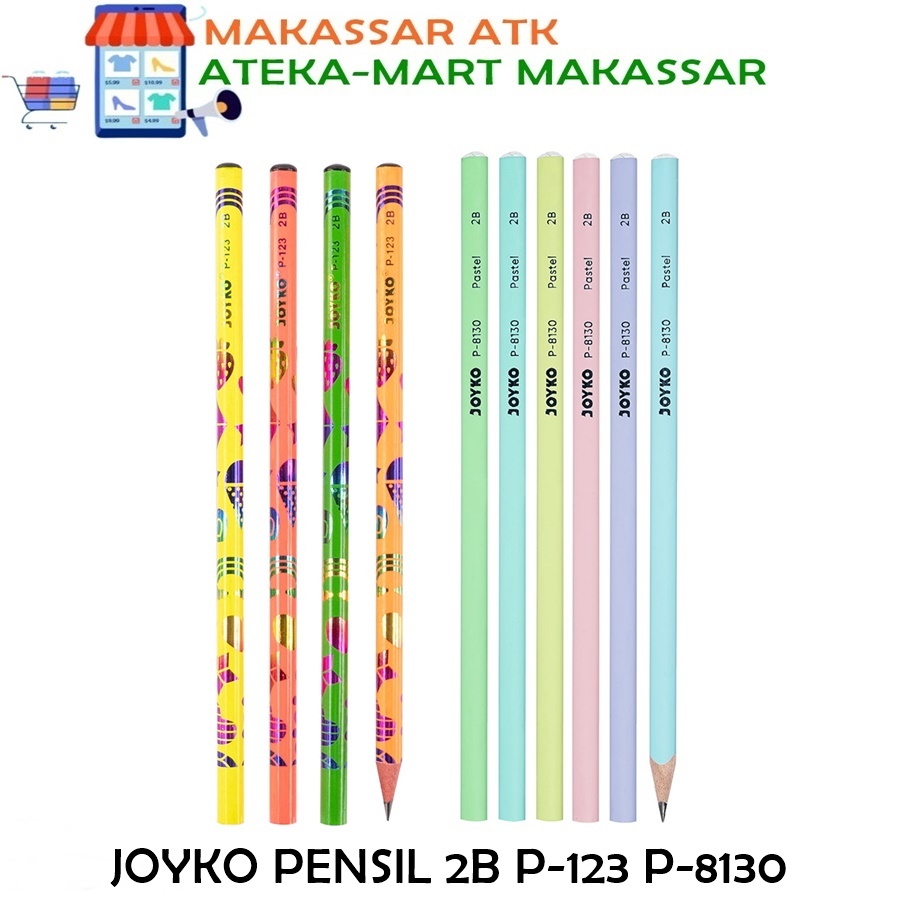 

[1 PCS] JOYKO PENSIL 2B P-8130 P-123