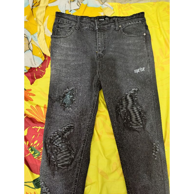 UPRISE BLACK COBRA LEATHER SZ 31