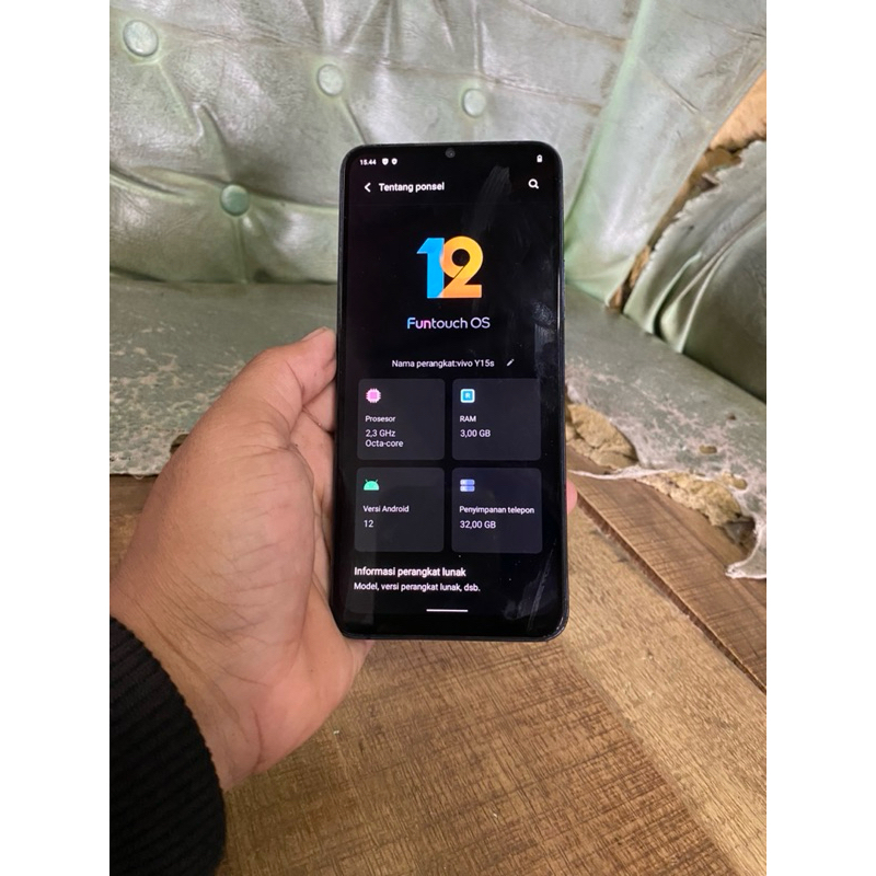 vivo y15s second berkualitas