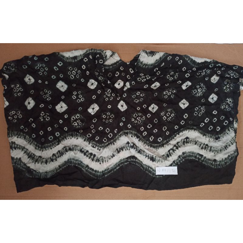 Outer / Tunik Batik hitam