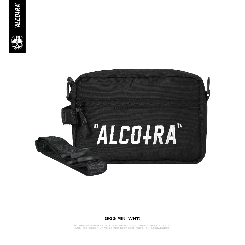SBG MINI WHT // SLINGBAG KECIL ALCOTRA // TAS PINGGANG DAN BAHU ALCOTRA