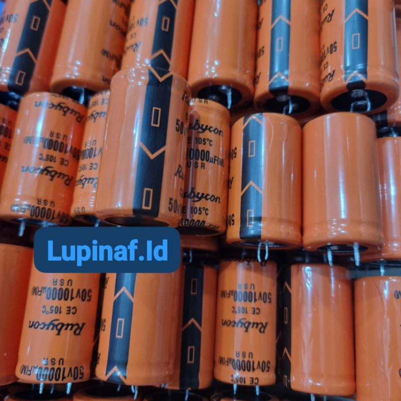 ELCO 10000UF 50V RUBYCON ORANGE ELKO RUBICON OREN RUBY