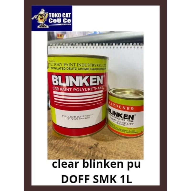 BLINKEN PU CLEAR DOFF SMK N | 1LTR