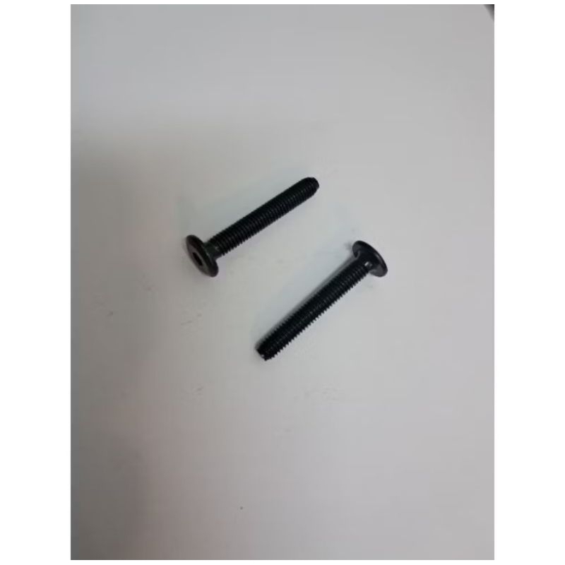 Baut JCBC M6 hitam knockdown baut