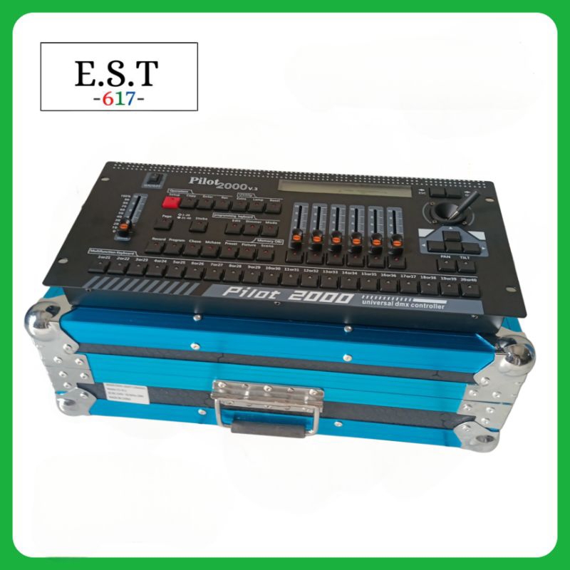 Mixer lampu panggung lighting dmx controler pilot 2000