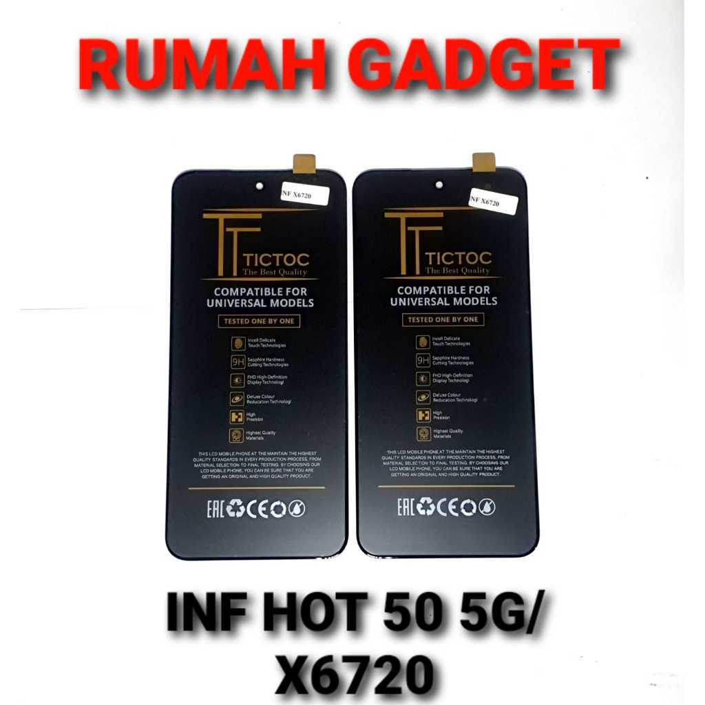 LCD INF X6531/X6532/X6720/X6725/X6728/X6532/POVA 6/POP 9/ITEL P65/ITEL A80/SPARK 30/30 PRO (HOT 501/