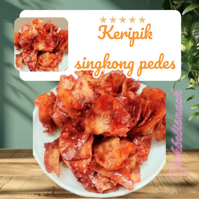 

keripik singkong pedes 500gram
