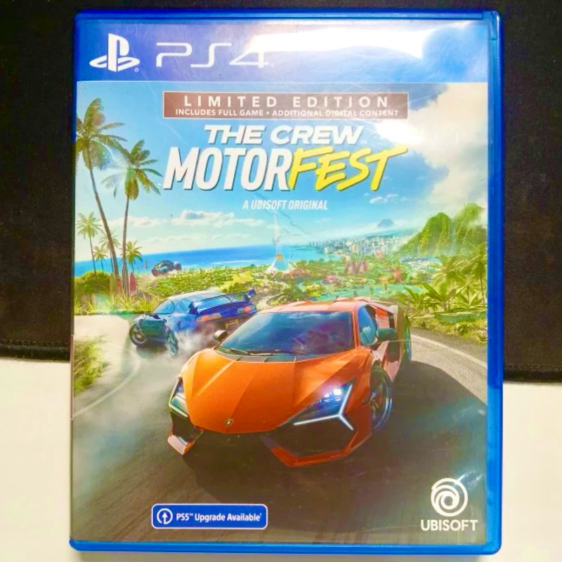 The Crew MotorFest PS4 Thecrew Motor Fest Playstation Ps 4 kaset game balap mobil Thecrew thecrew2 b