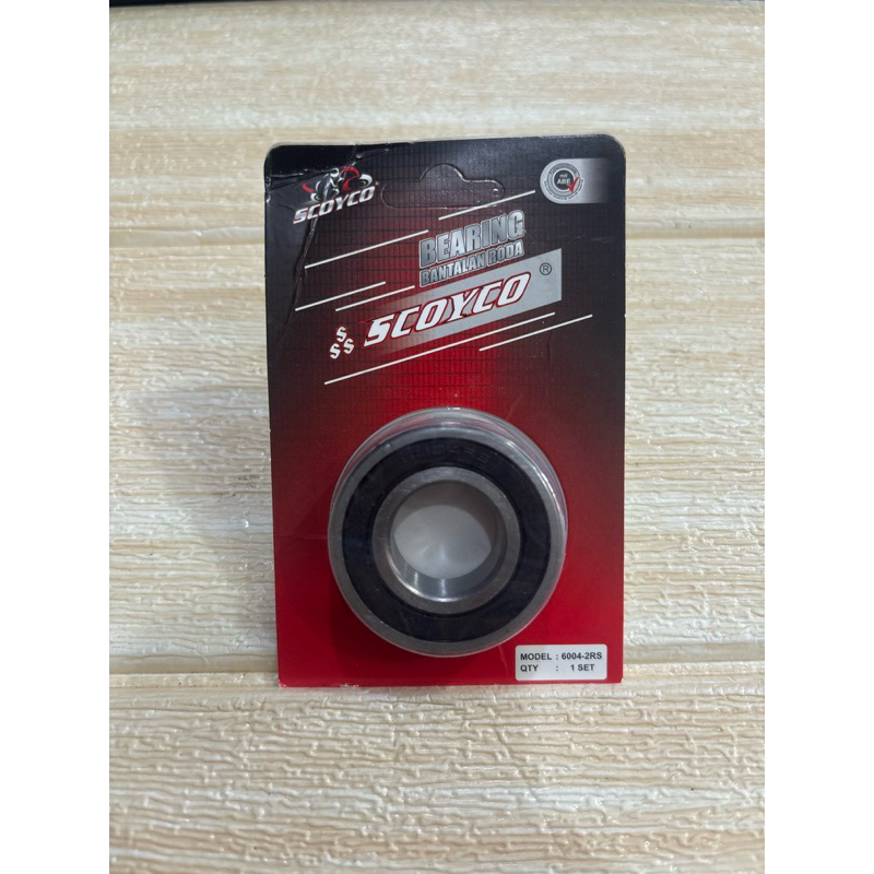 Bearing / Lahar 6004 - 2RS Scoyco